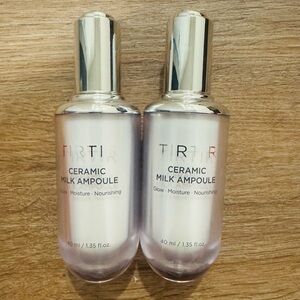 TIRTIR Ceramic Milk Ampoule Moisturizer - White - 40 ml